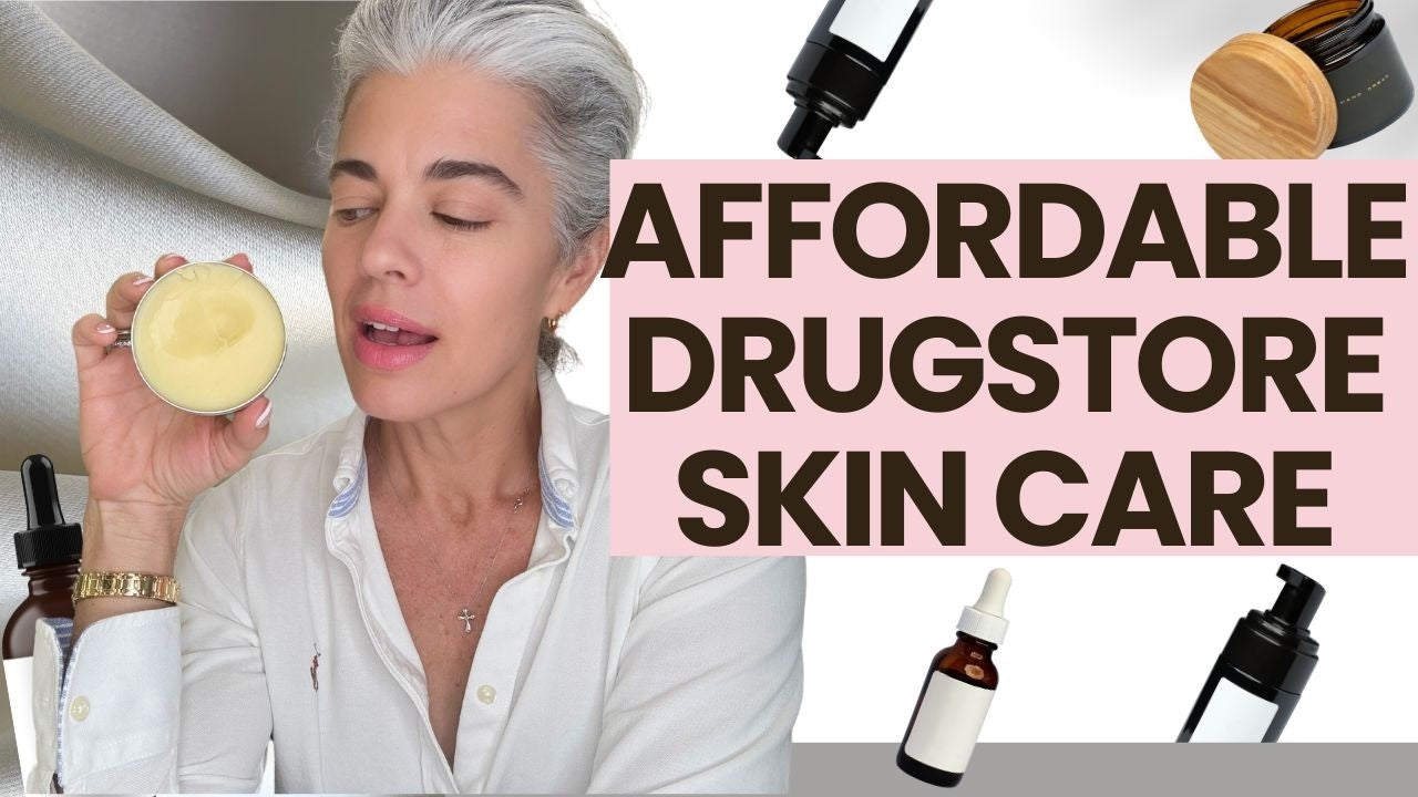 Nikol Johnson, licensed esthetician, reviewing the best drugstore skincare routine for mature women featuring Bakuchiol
