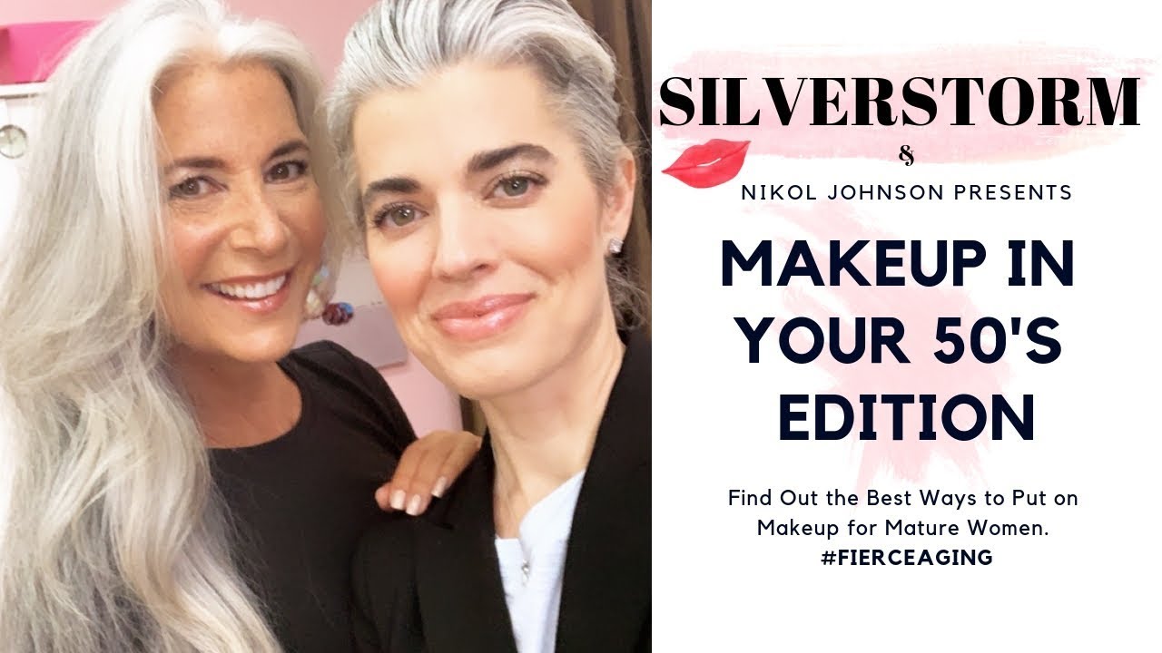 How to apply makeup in your 50s, full tutorial