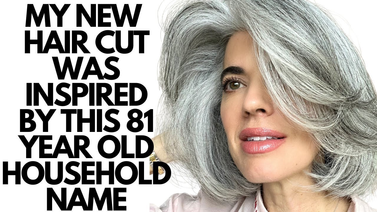 Nikol Johnson reveals her Martha Stewart-inspired haircut for grey hair