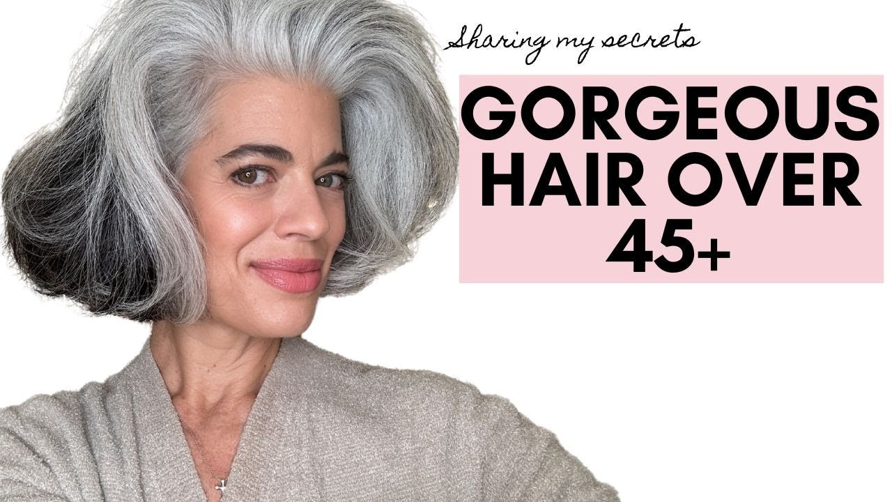How I Got Thicker, Fuller, Healthier Gray Hair After 45