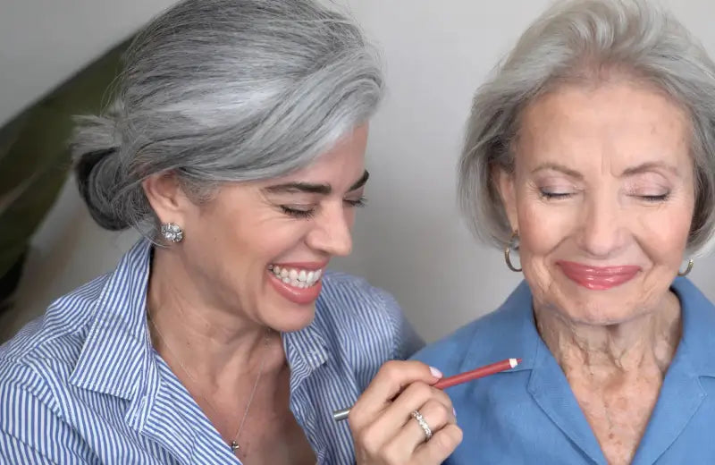 THE REVERSE LIP LINER TRICK WITH MY MOTHER