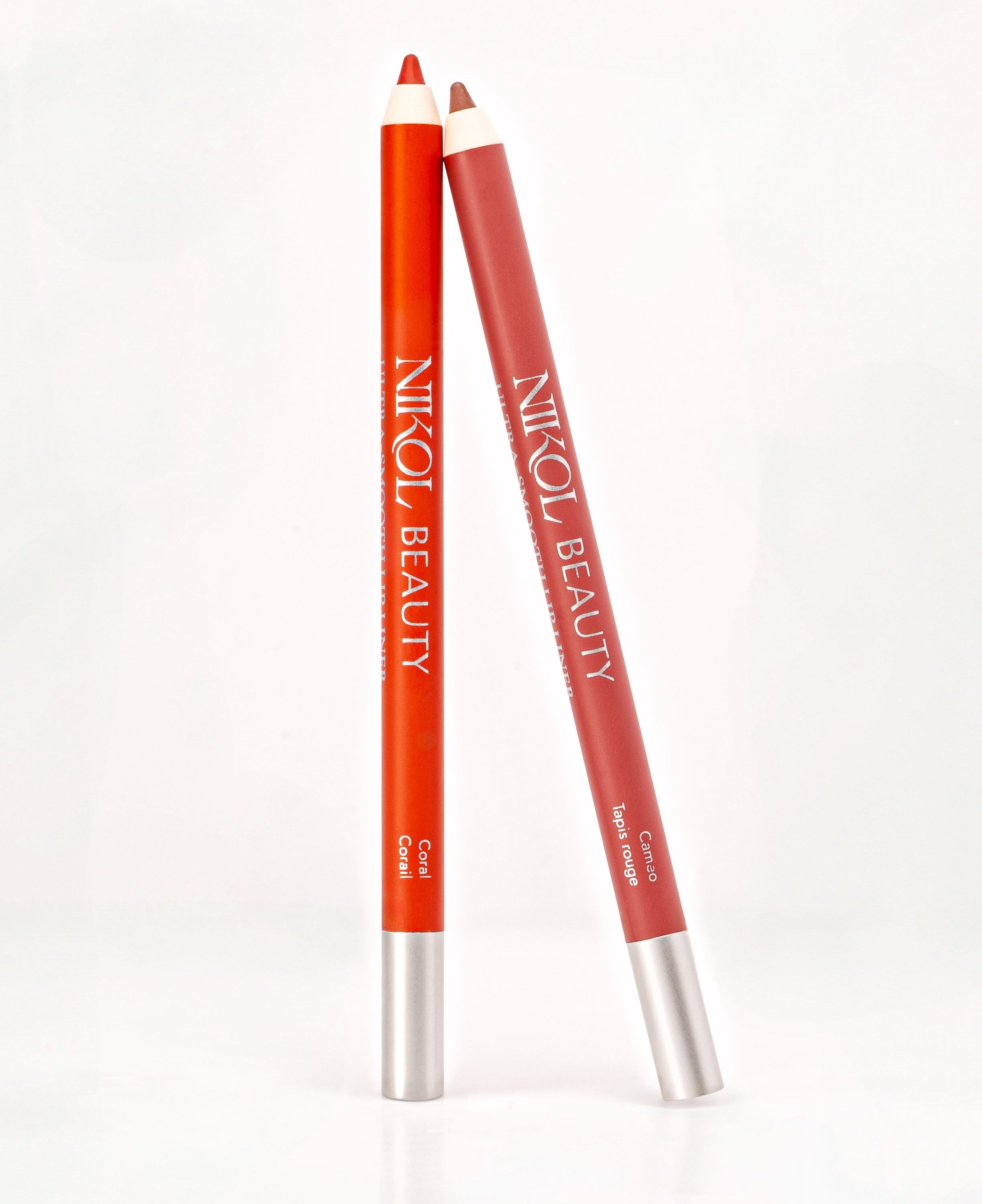 Two WaterProof Lip Liner pencils standing side by side